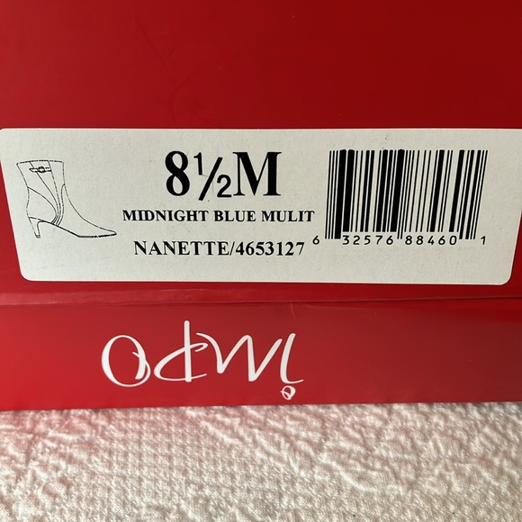 8 1/2 M Midnight Blue Impo Boots - Picture 7 of 7